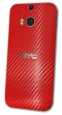 HTC One M8 red carbon